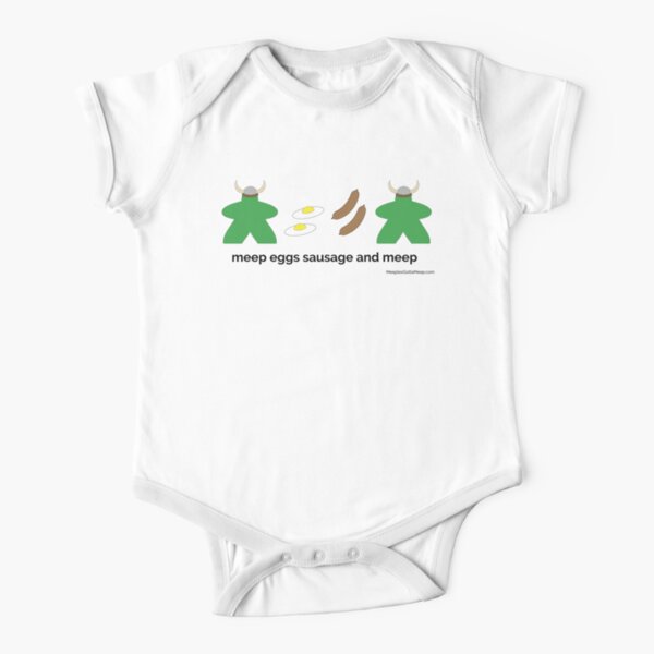 Meep Short Sleeve Baby One Piece Redbubble - meep city roblox baby one piece