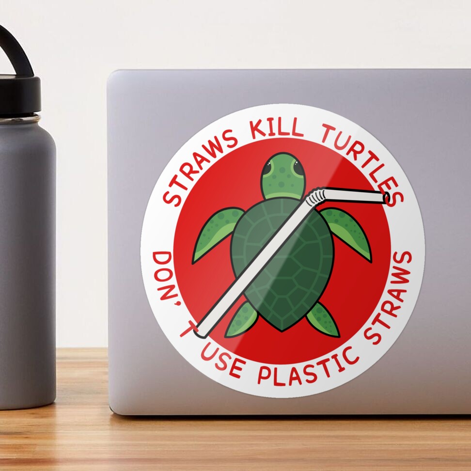 petition: Save our sea turtles! Ban- Straws, plastic rings for canned  drinks!