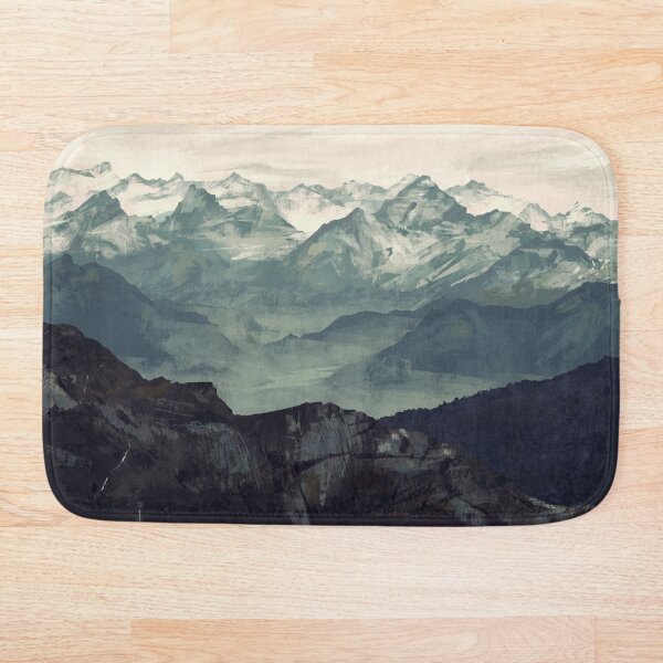 Mountain Fog Bath Mat