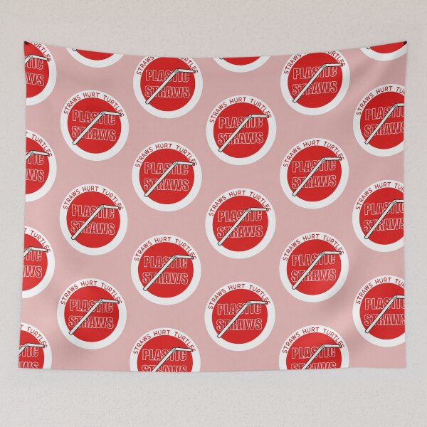 Item preview, Straws Hurt Turtles  designed and sold by syrupsaesthetic.