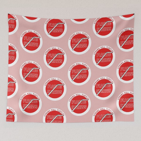 Item preview, Straws Kill Turtles  designed and sold by syrupsaesthetic.
