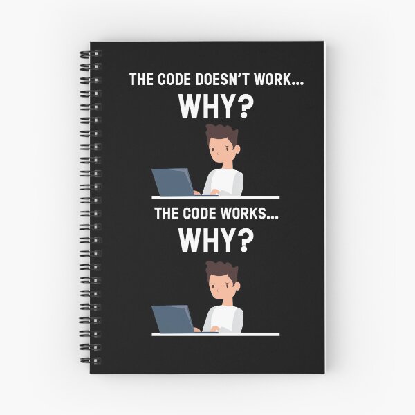 Item preview, The Code Doesn´t... Works why? designed and sold by MooonTees.