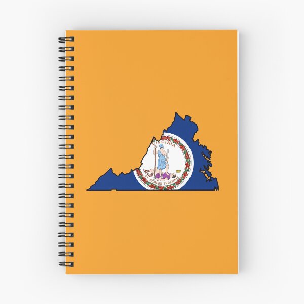 Item preview, U.S. STATES FLAGS/OUTLINES - VIRGINIA designed and sold by WOOFANG.