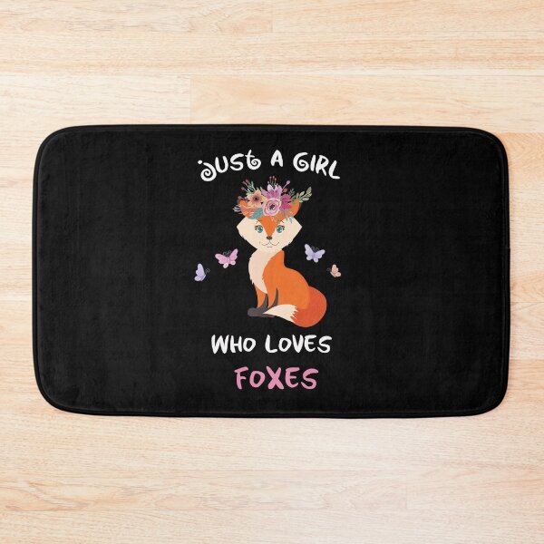 Item preview, Just a Girl Who Loves Foxes, Gift for Fox Lover designed and sold by fashopera.
