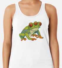 3 EYES FROG Racerback Tank Top