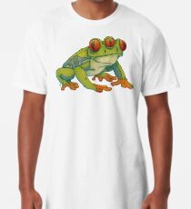 3 AUGEN FROSCH Longshirt
