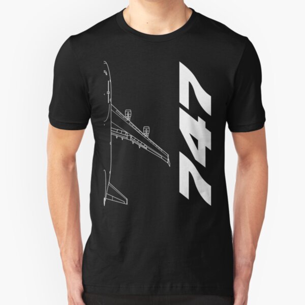 Boeing 747 Slim Fit T-Shirt