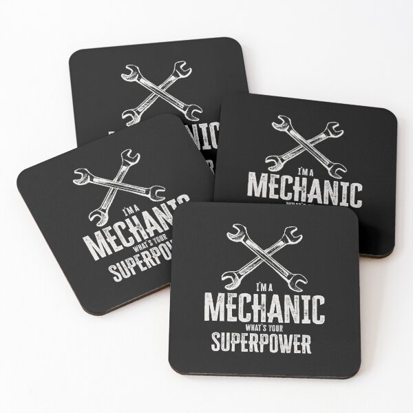 Item preview, I`m a mechanic, what`s your superpower cool vintage retro garage gift idea designed and sold by Naumovski.