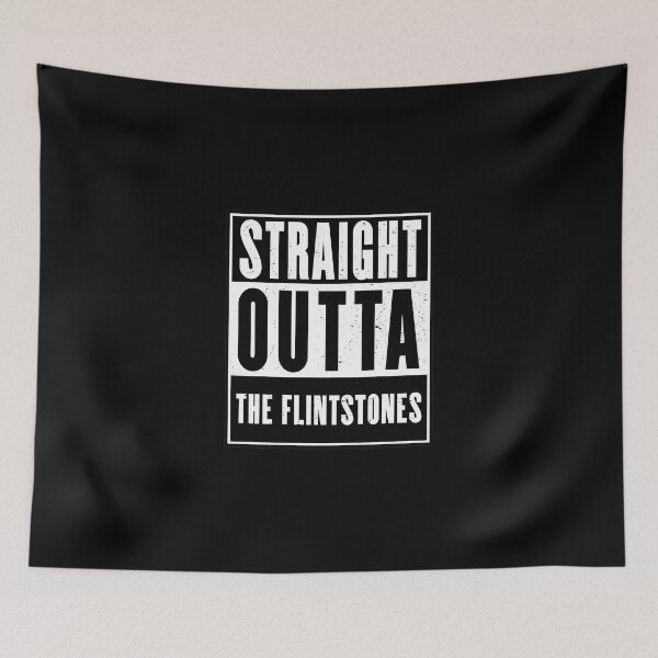 Item preview, Straight Outta The Flintstones - Streetwear Design designed and sold by NeoProject.