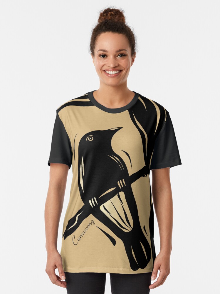 Alternate view of The Currawong Graphic T-Shirt