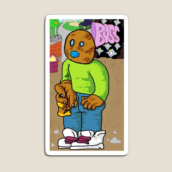 Item preview, Boss Guy with Sneakers and Hand - small version designed and sold by CashlinRap.