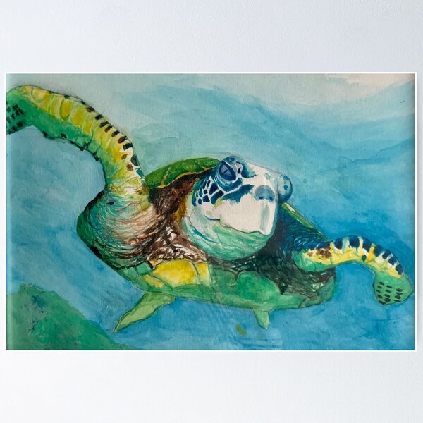Item preview, Sea Turtle designed and sold by originalsbykris.