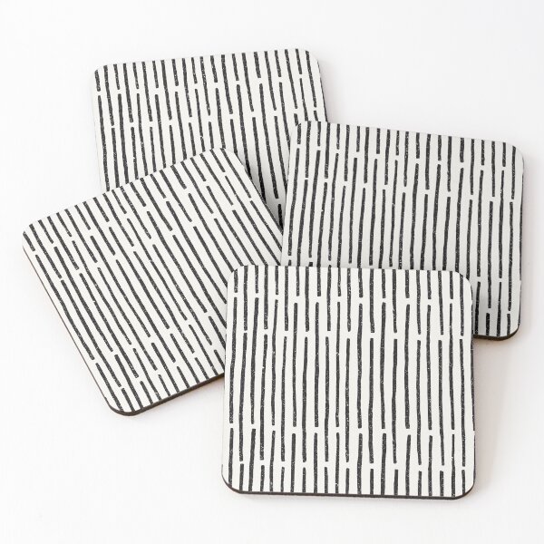 Item preview, Distressed Hand Drawn Stripe Pattern designed and sold by Me And The Moon.