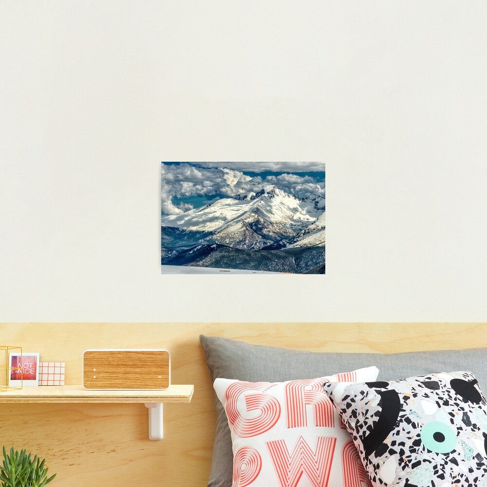 The Royal Majesty Of Longs Peak Photographic Print