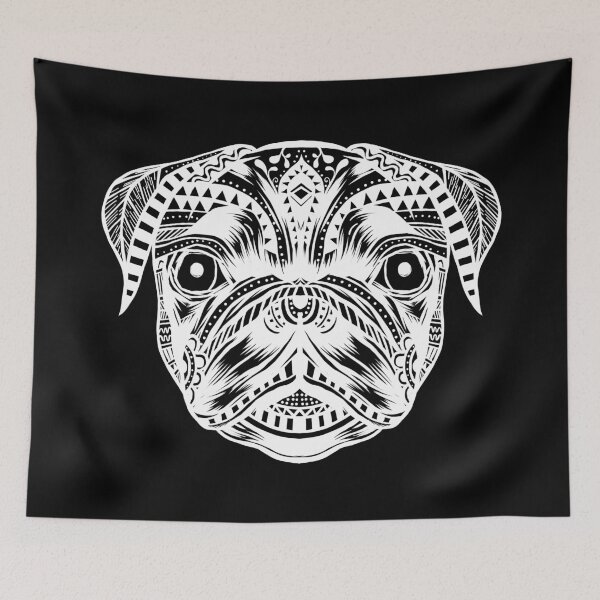 Item preview, Pug dog Mandala design. designed and sold by emphatic.