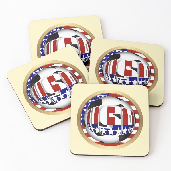 Item preview, USA Soccer Ball  designed and sold by Gravityx9.