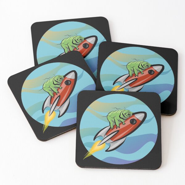 Item preview, Space Tardigrade: Intrepid Explorer designed and sold by thevexedmuddler.