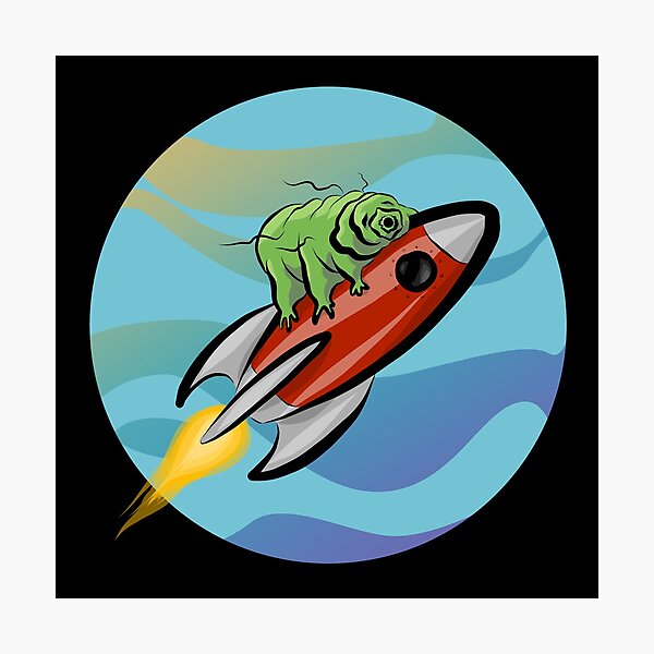 Space Tardigrade: Intrepid Explorer Photographic Print