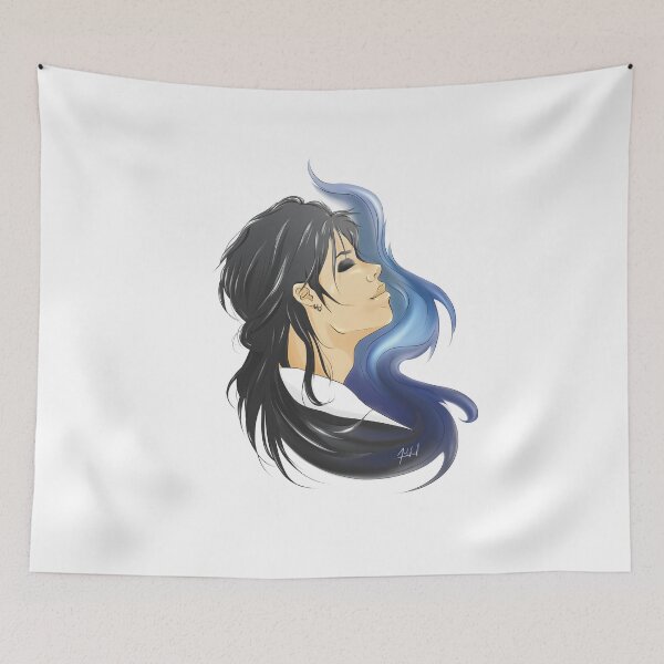 Item preview, Aoi - Black and Blue designed and sold by -Nada-.
