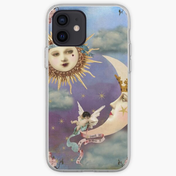 Soleil et Lune - Ange Céleste - Tarot Soleil - Tarot Lune Coque souple iPhone
