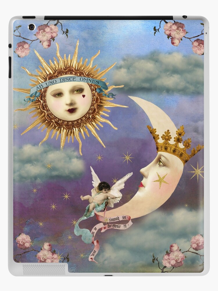 Sun And Moon Celestial Angel Tarot Sun Tarot Moon Ipad Case Skin By Demetersspring Redbubble