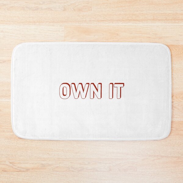 Item preview, OWN IT designed and sold by Inspirationmotivation.