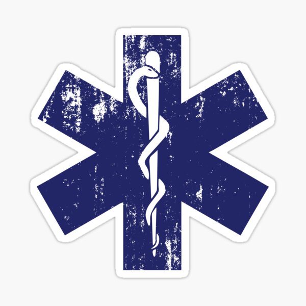 Item preview, Star of Life Weathered designed and sold by MayhemDesigns.
