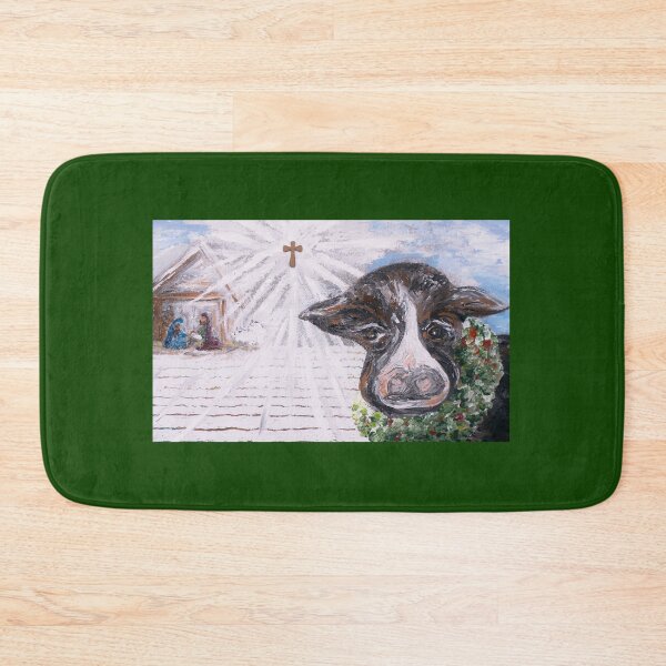 Item preview, Christmas Cow - Oh to Have Been There... designed and sold by EloiseArt.