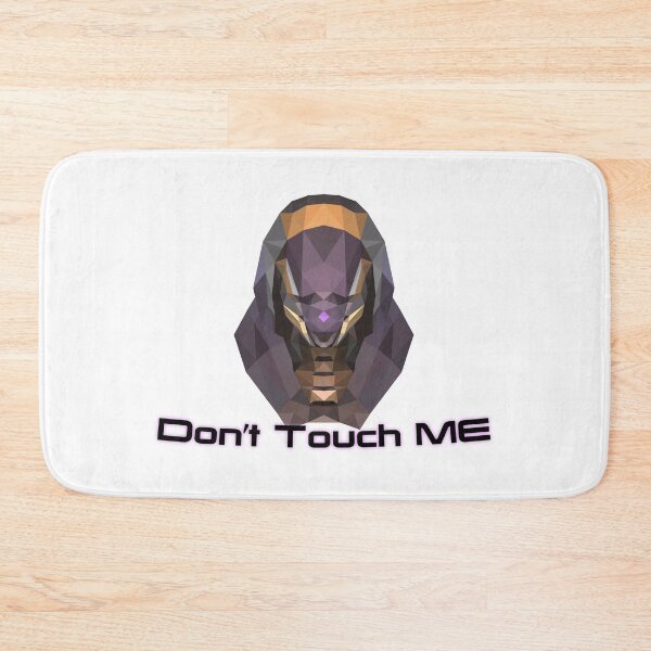 Item preview, Low Poly "Don't Touch ME" Tali designed and sold by hoodwinkedfool.
