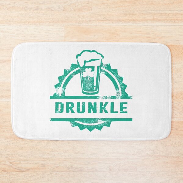Item preview, Drunkle Drunk Uncle Irish Green Beer Shamrock Drinking Distressed designed and sold by funnytshirtemp.