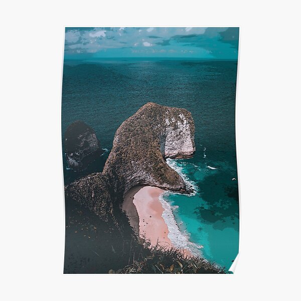 Nusa Penida Beach in Bali Indonesia Poster