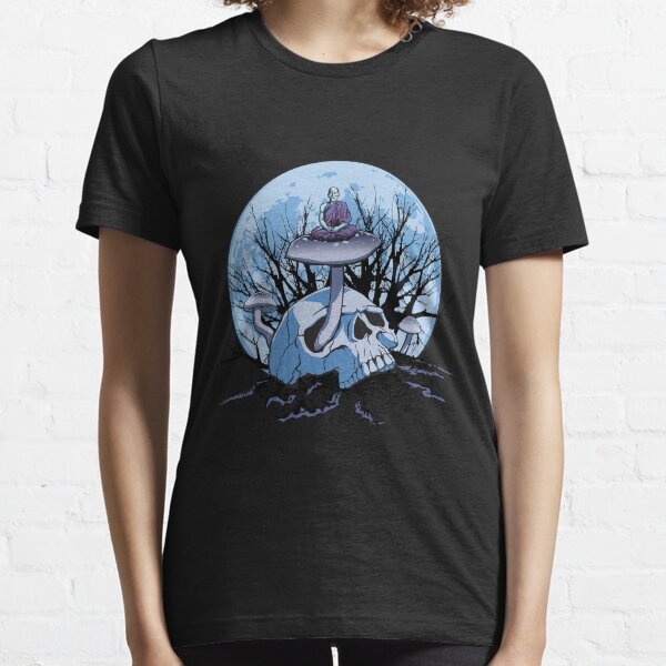 Skull Meditation Color Essential T-Shirt