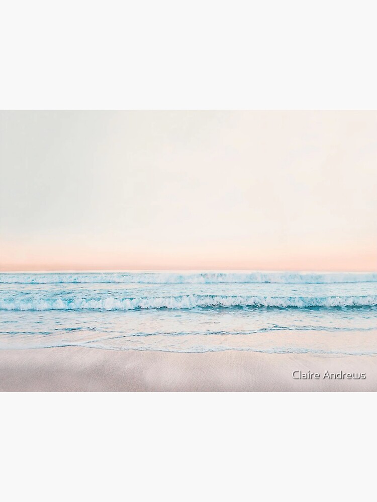 Minimalist Ocean Print by Claireandrewss