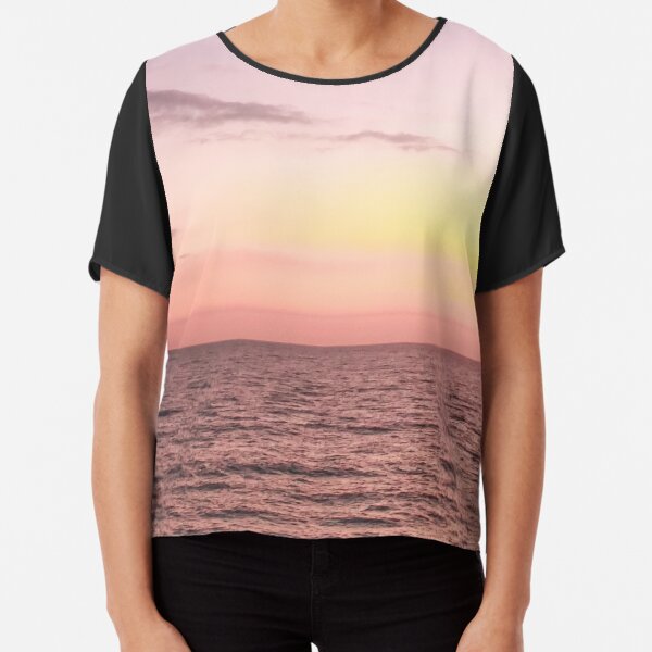 Palm in Paradise Chiffon Top
