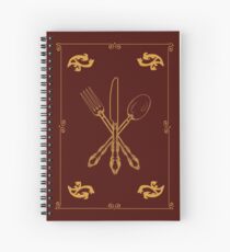Cuaderno de espiral Solo agrega los utensilios mágicos de oro con borde