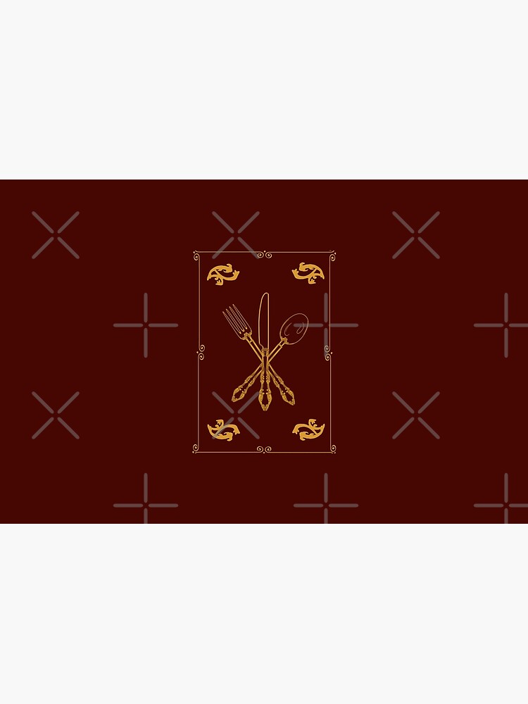 Just Add Magic Utensils Gold with Border by symbolized