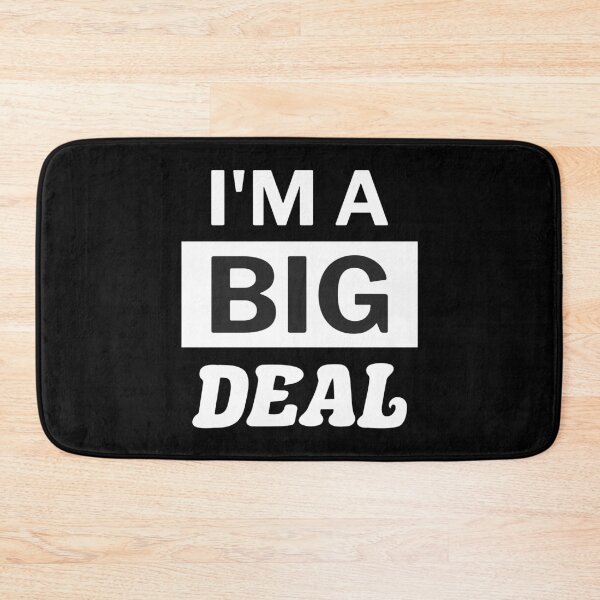 Item preview, I'm A Big Deal | Positive Inspirational | Self Empowerment designed and sold by 4wordsmovement.