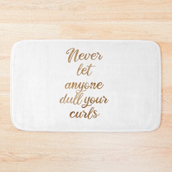 Item preview, Never let anyone dull your curls! designed and sold by Madhattermegs.