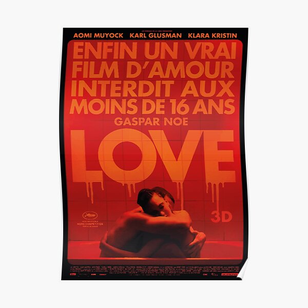 gaspar noé / love poster #2 Poster