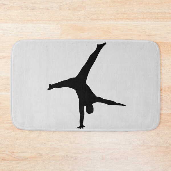 Item preview, One Arm Handstand Black designed and sold by Math Merch Design.