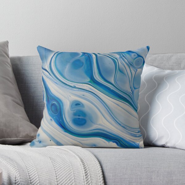 Liquid Love Throw Pillow