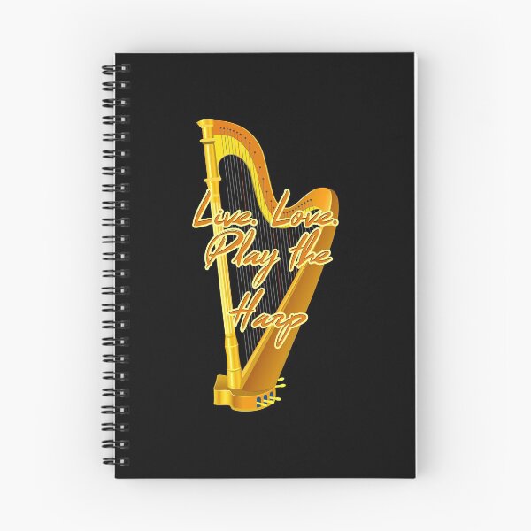 Item preview, Music instruments harp clef designed and sold by onrcnoz.