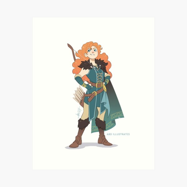 Downloadable & D&D Custom Character art for a Female Elf  Fighter/Rogue/Druid/Ranger/ - DMing Dad