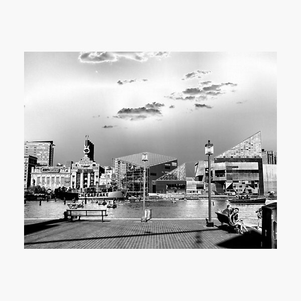 Item preview, Baltimore Inner Bay Chromed designed and sold by InvictusPhotog.