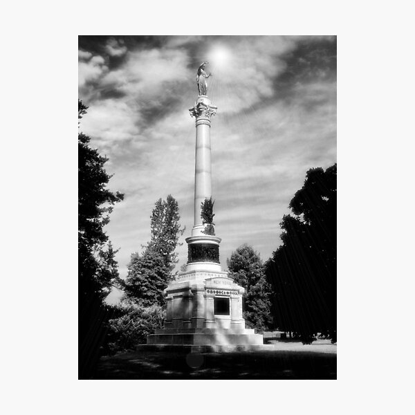 Item preview, NY Civil War Monument designed and sold by InvictusPhotog.