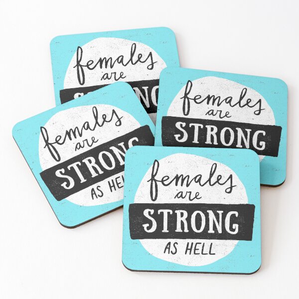 Item preview, Las hembras son muy fuertes | Azul designed and sold by Me And The Moon.