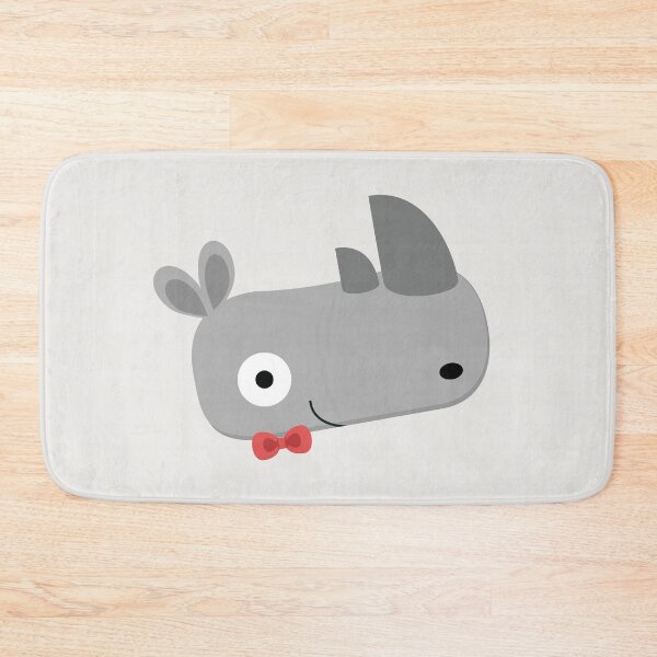 Item preview, Rhinoceroses with bow ties designed and sold by Petits Pixels.