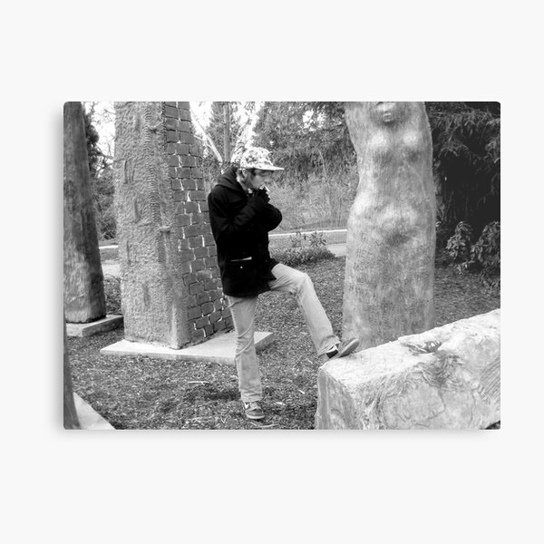 Smoke Break Metal Print