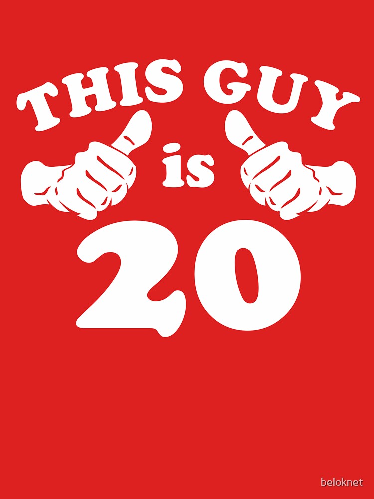 This Guy is 20 by beloknet