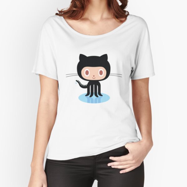 ★ Github octocat Relaxed Fit T-Shirt